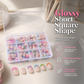 🥳2026 HOT SALE🥳💞50K+ SOLD!💅✨ 50% OFF!🎁 Color Pop Press-On Nails