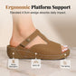 Wedge Slide Sandals – Breathable & Adjustable Fit