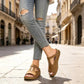 Wedge Slide Sandals – Breathable & Adjustable Fit