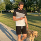 👕🩳 Men Color-Block T-Shirt and Shorts Set – 50% OFF! Bold color-block design, relaxed fit, breathable fabric – your go-to summer set. 🔥☀️