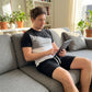 👕🩳 Men Color-Block T-Shirt and Shorts Set – 50% OFF! Bold color-block design, relaxed fit, breathable fabric – your go-to summer set. 🔥☀️