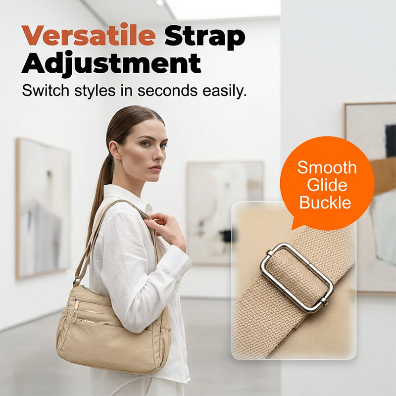 🔥HOT SALE 50% OFF – Everyday Crossbody Bag | Ultimate Pocket Organization, Weatherproof, Lightweight 🎒 Surprisingly Spacious Interior – Commute & Travel Ready ✨