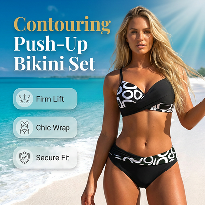👙 LIMITED-TIME 50% OFF! ✨ Women's Push-Up Two-Piece Bikini Set