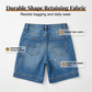 Stretchy Mid-Rise Bermuda Shorts – Cargo Pockets & All-Day Comfort