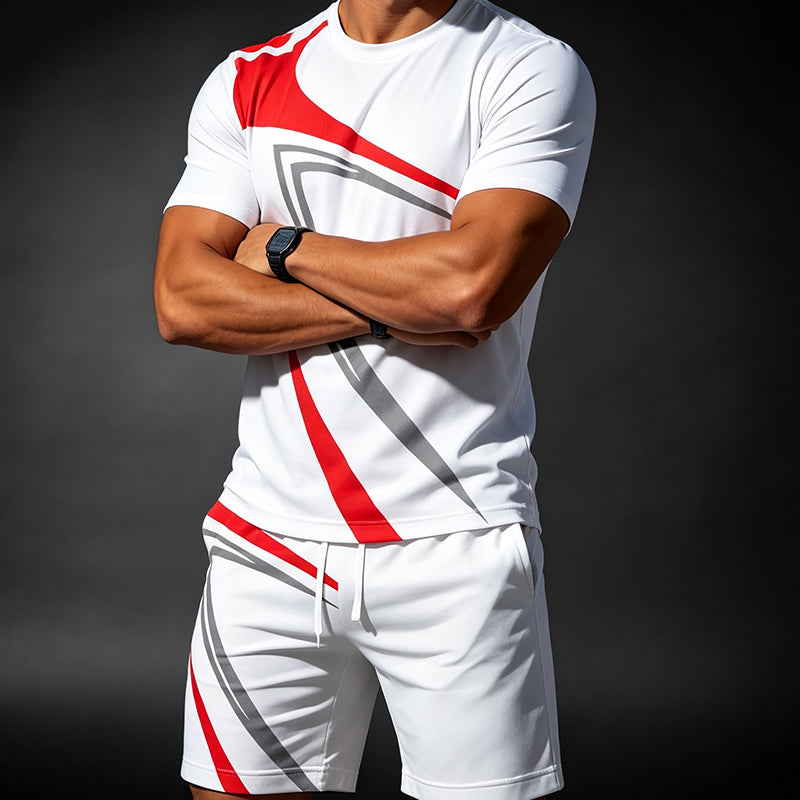 🎁2026 New Arrivals 50% OFF💥Men's Casual Summer T-Shirt & Shorts 2-Piece Set