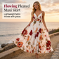 🌺 NEW ARRIVAL 👗 Women’s Floral Maxi Dress – Adjustable Thin Straps, Flowing Silhouette & Summer Elegance ✨