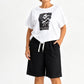 🌞Summer Hot Sale 50% OFF⚡50K+ SOLD💕👕Women Casual Two Piece Summer Shorts Set✨Loose Short Sleeve Top + Elastic Waist Shorts Loungewear Holiday Matching Outfit