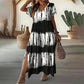 🌈Last Day 50% OFF💃Women’s Causal V-Neck Gradient Dress