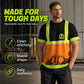 👷 50% OFF! 🦺 High-Visibility Work T-Shirt – Fluorescent Panels, Reflective Stripes, and Breathable Fabric – Ideal for Construction Sites, Roadwork, and Outdoor Projects – Sizes XS to 6XL ✨💪