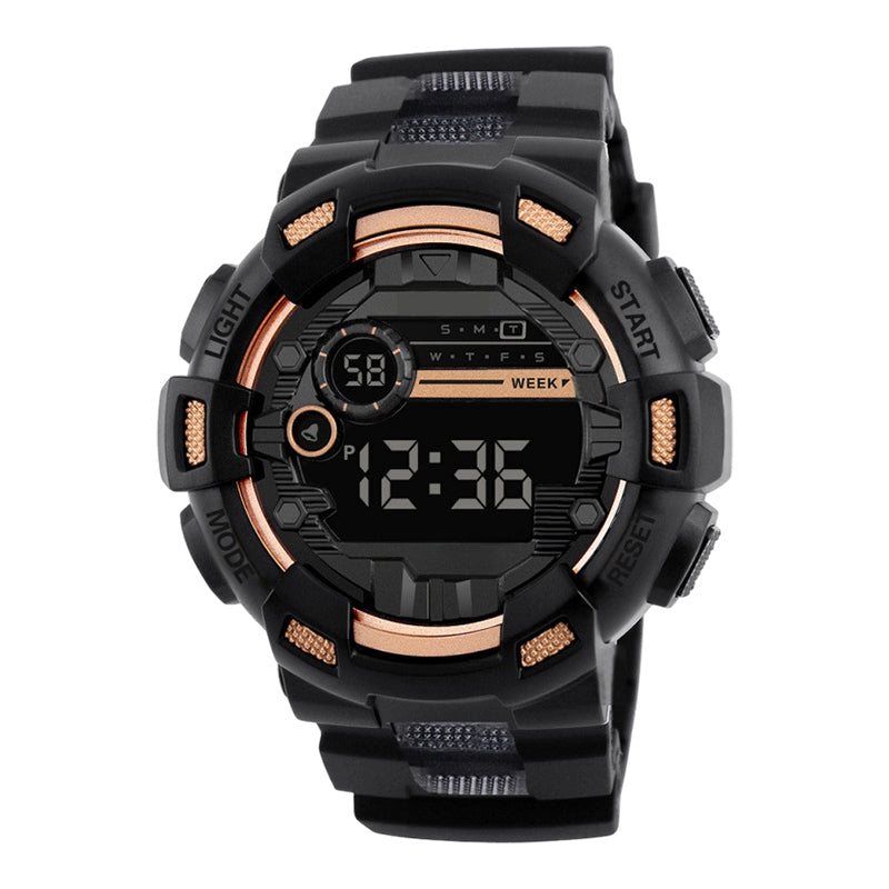 Factory Wholesale⌚️Large Dial Digital Sports Watch with LED Backlight