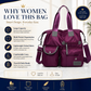 🥳2026 HOT SALE🥳💞50K+ SOLD!👜🌟 50% OFF! Large Waterproof Tote Bag – Spacious main compartment, multiple pockets & 3 carrying ways. Lightweight Oxford fabric – perfect for work, shopping & travel! 💪✨