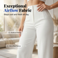 🏆 Last Day Special Price £19.99 ! 👖Women High Waist Solid Wide Leg Trousers – Slimming Long Straight Cut & Wrinkle Resistant Fabric 💕