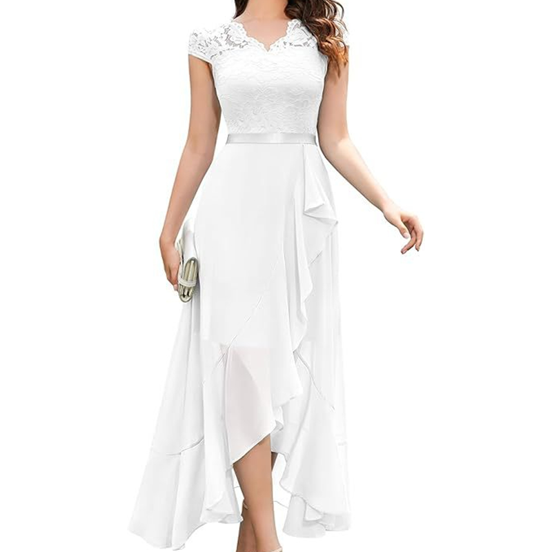 💖Last Day 50% OFF💃✨Elegant Lace Evening Dress – Romantic lace, flattering silhouette👗