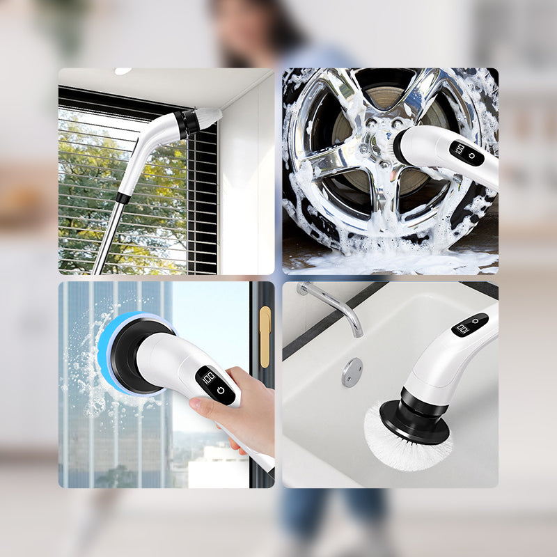 💥Limited Time 50% Off!💕8-in-1 Electric Cleaning Brush Set for Home Use