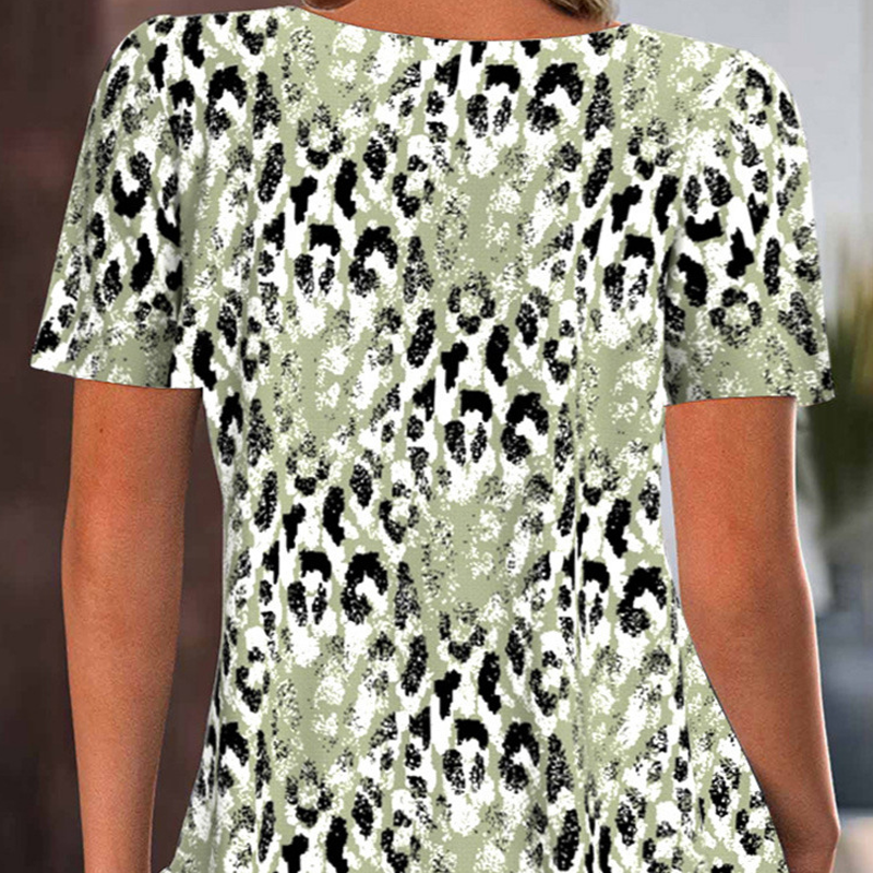 🎨👕 LIMITED TIME 50% OFF! 🌸Printed Round Neck Top – Vibrant print & effortless style – Stand out with ease. ✨