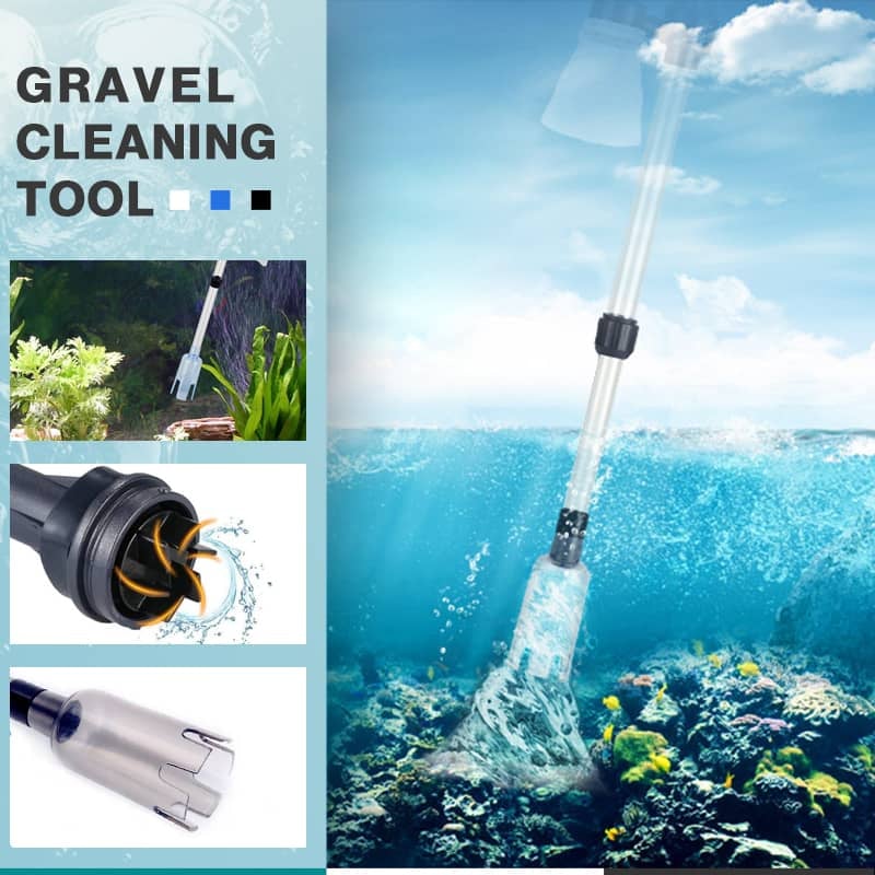 🐠 LIMITED-TIME 50% OFF! 🧹Electric Aquarium Gravel Cleaner—battery-operated, adjustable length, and easy to use—suitable for all aquariums 🐟