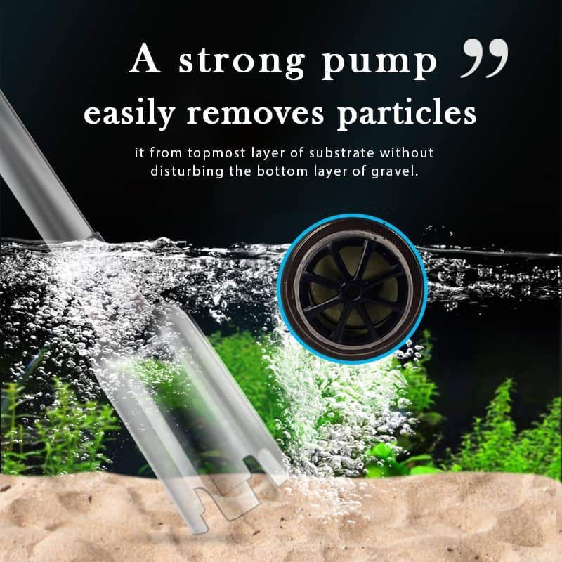 🐠 LIMITED-TIME 50% OFF! 🧹Electric Aquarium Gravel Cleaner—battery-operated, adjustable length, and easy to use—suitable for all aquariums 🐟