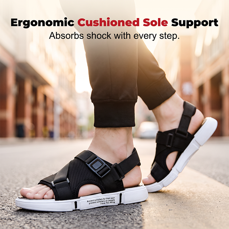 🎉 2026 Sale — Over 29,500 Sold! 👣 Unisex Mesh Sport Sandals – Cool Steps, Rugged Grip 🌲
