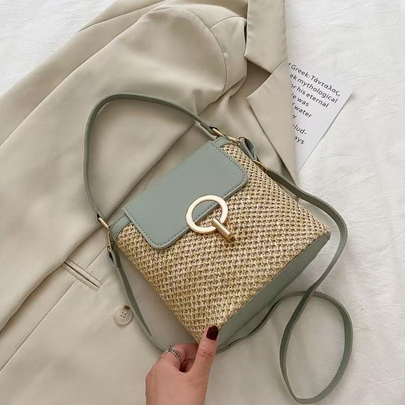 🔥2026 Hot Sale 50% OFF✨⚡ 50K+ SOLD! 🎁Women Straw Crossbody Handbag