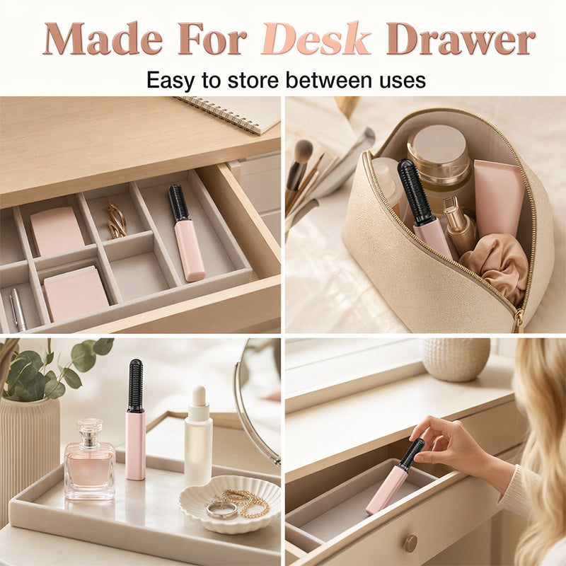 💇 LAST DAY — 50% OFF! ✨ Portable Wireless Mini Hair Styler with Comb | Quick Touch-Ups & More Volume | Compact Styling Tool for Everyday Hair