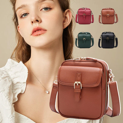 Vintage Large-Capacity Messenger Bag 🎒 Worn-In Charm, Built to Carry Everything ✨