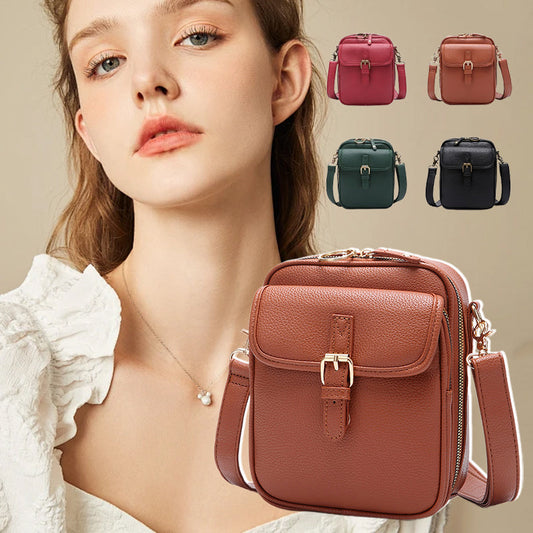 Vintage Large-Capacity Messenger Bag 🎒 Worn-In Charm, Built to Carry Everything ✨