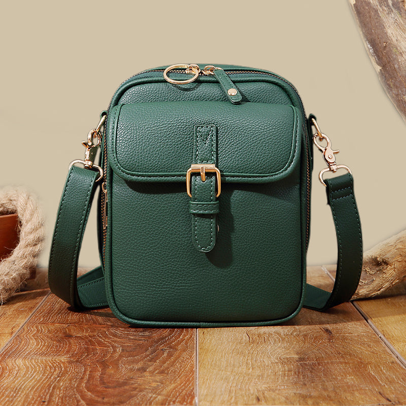 Vintage Large-Capacity Messenger Bag 🎒 Worn-In Charm, Built to Carry Everything ✨