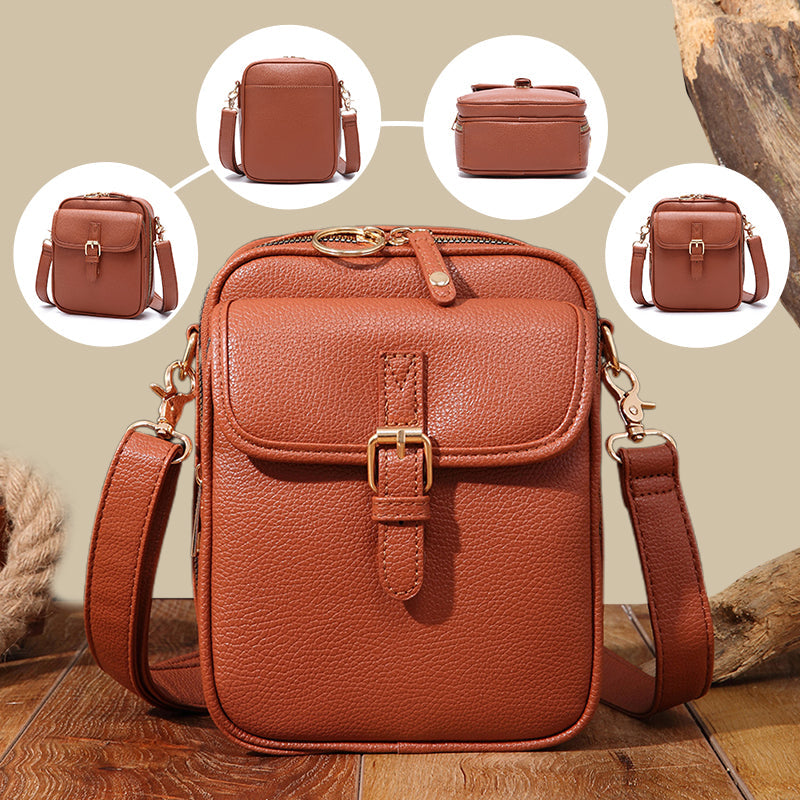 Vintage Large-Capacity Messenger Bag 🎒 Worn-In Charm, Built to Carry Everything ✨