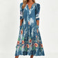 👗 50% OFF NOW! Women's Casual V‑Ring Printed Dress – soft fabric, loose fit & vibrant patterns – perfect for everyday, vacation and all summer occasions 🌸✨