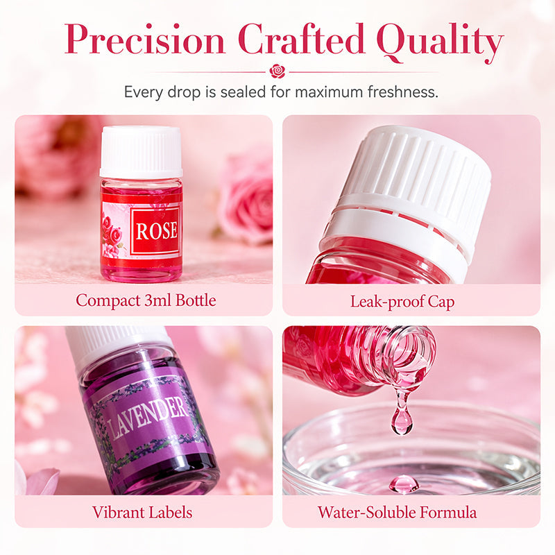 🔥🌷LAST DAY SALE 50% OFF– ONLY ￡6.99!!⚡50K+ SOLD💕12-Pack Water Soluble Essential Oils Set🎁🌺The fresh scent lifts your mood！！