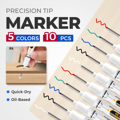 ✨NOW JUST £0.9 Each🔥Precision Tip Quick-Dry Oil-Based Marker Pen
