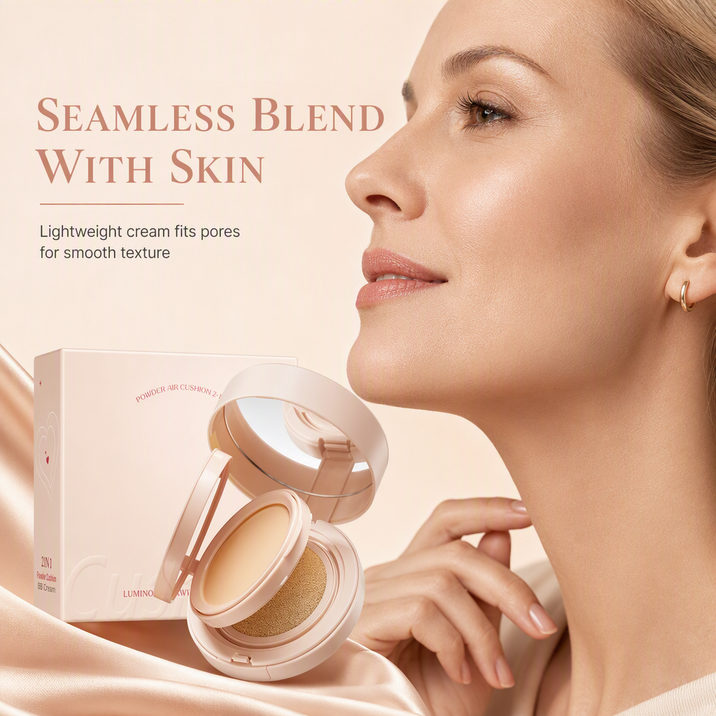 2-in-1 Luminous Flawless Air Cushion BB Cream and Pressed Powder