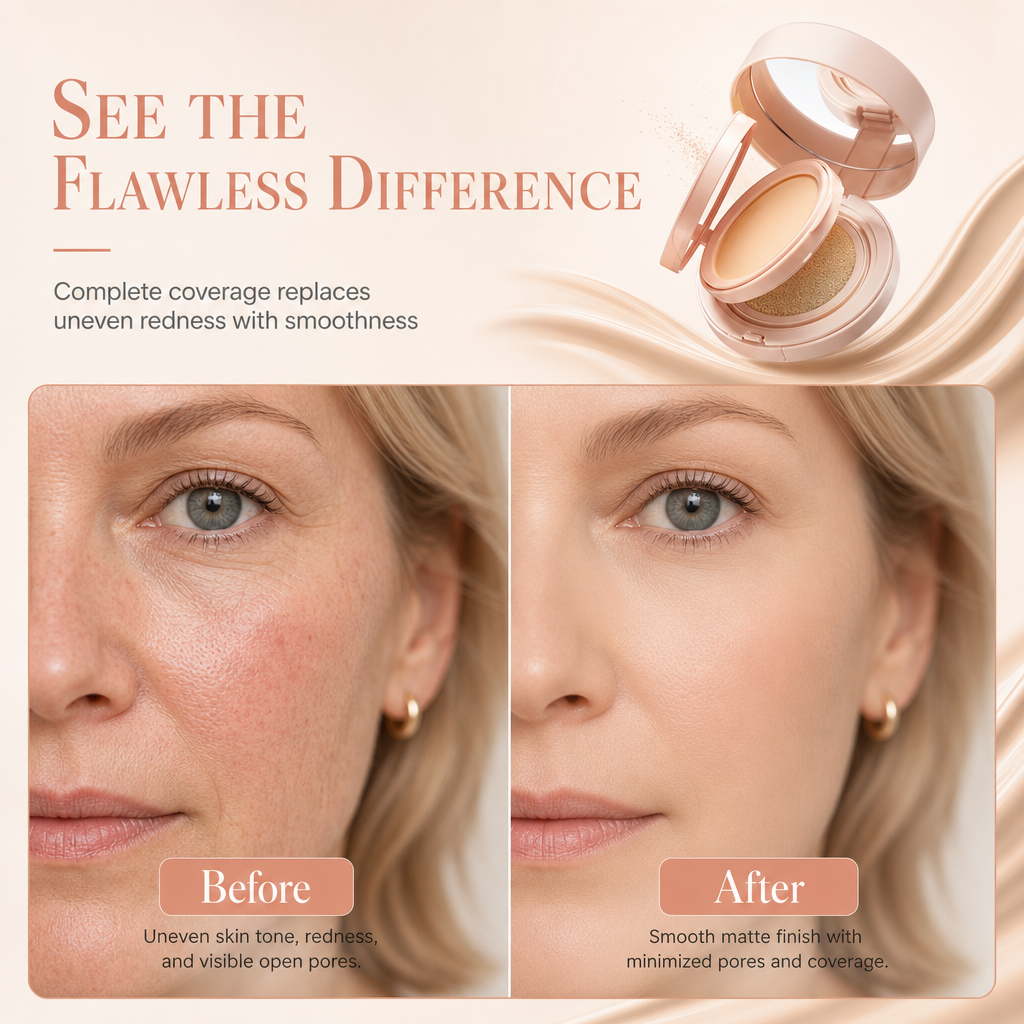 2-in-1 Luminous Flawless Air Cushion BB Cream and Pressed Powder