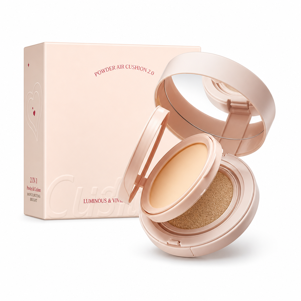 2-in-1 Luminous Flawless Air Cushion BB Cream and Pressed Powder