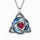 🎁2026 New Arrivals 50% OFF💥Women's Celtic Knot Birthstone Pendant Necklace🌀📿